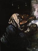 Paul Cezanne The Magdalen,or Sorrow France oil painting artist